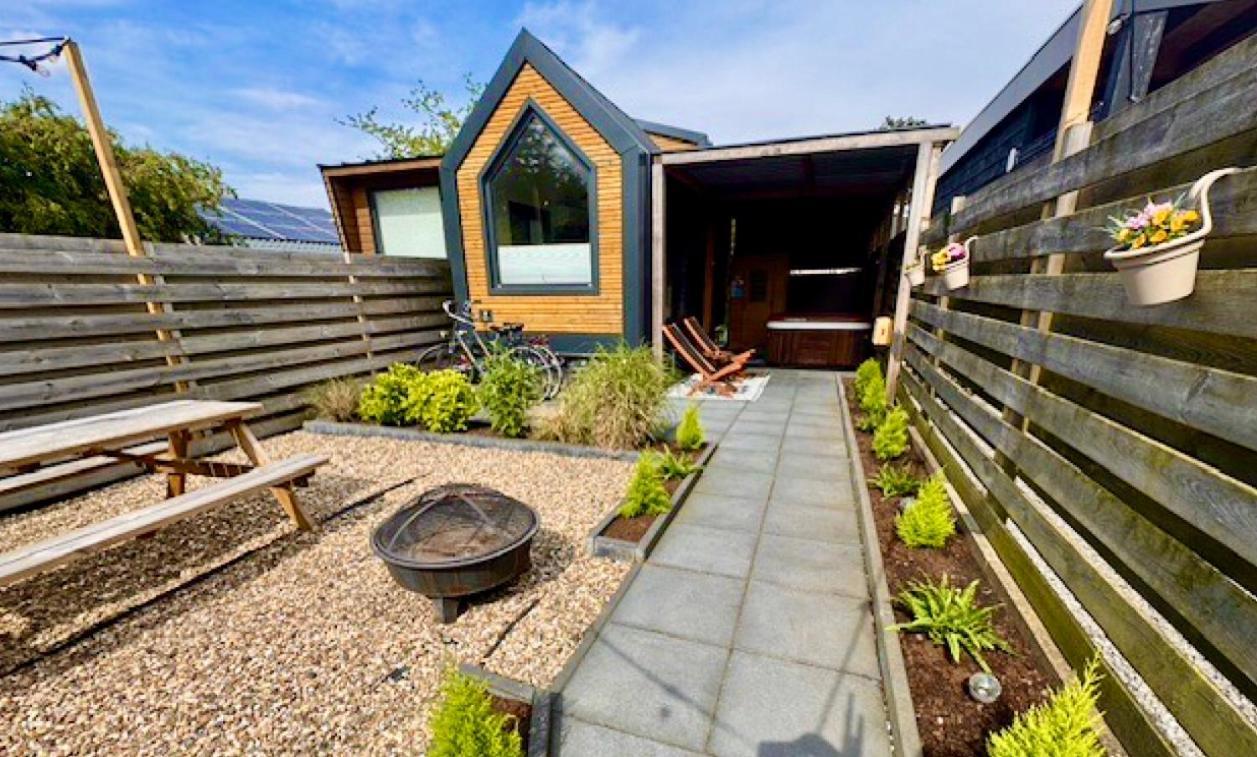 Tiny House With Sauna & Jacuzzi Near Amsterdam Vijfhuizen Exteriér fotografie